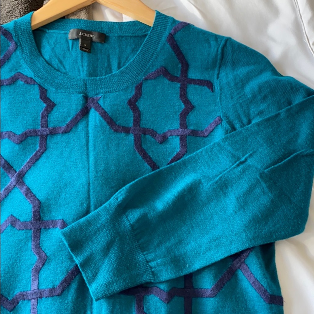 J. Crew Collection embroidered lightweight sweater - Picture 4 of 4